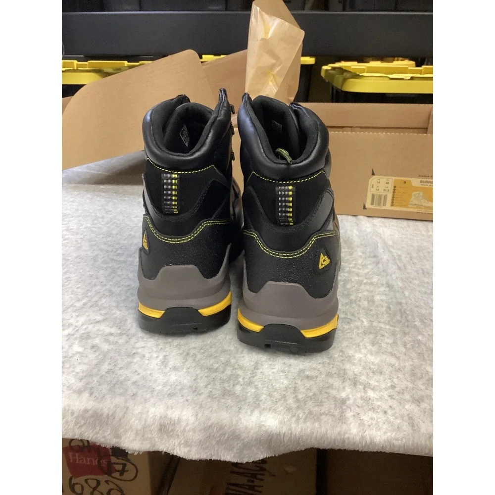 Ace Burren CT Mens Black Wide Composite Toe Work Boots 76747W Size‎ 14